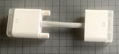 Original Apple Adapter DVI D Dual Link Buchse auf Stecker, Adapterverlängerung