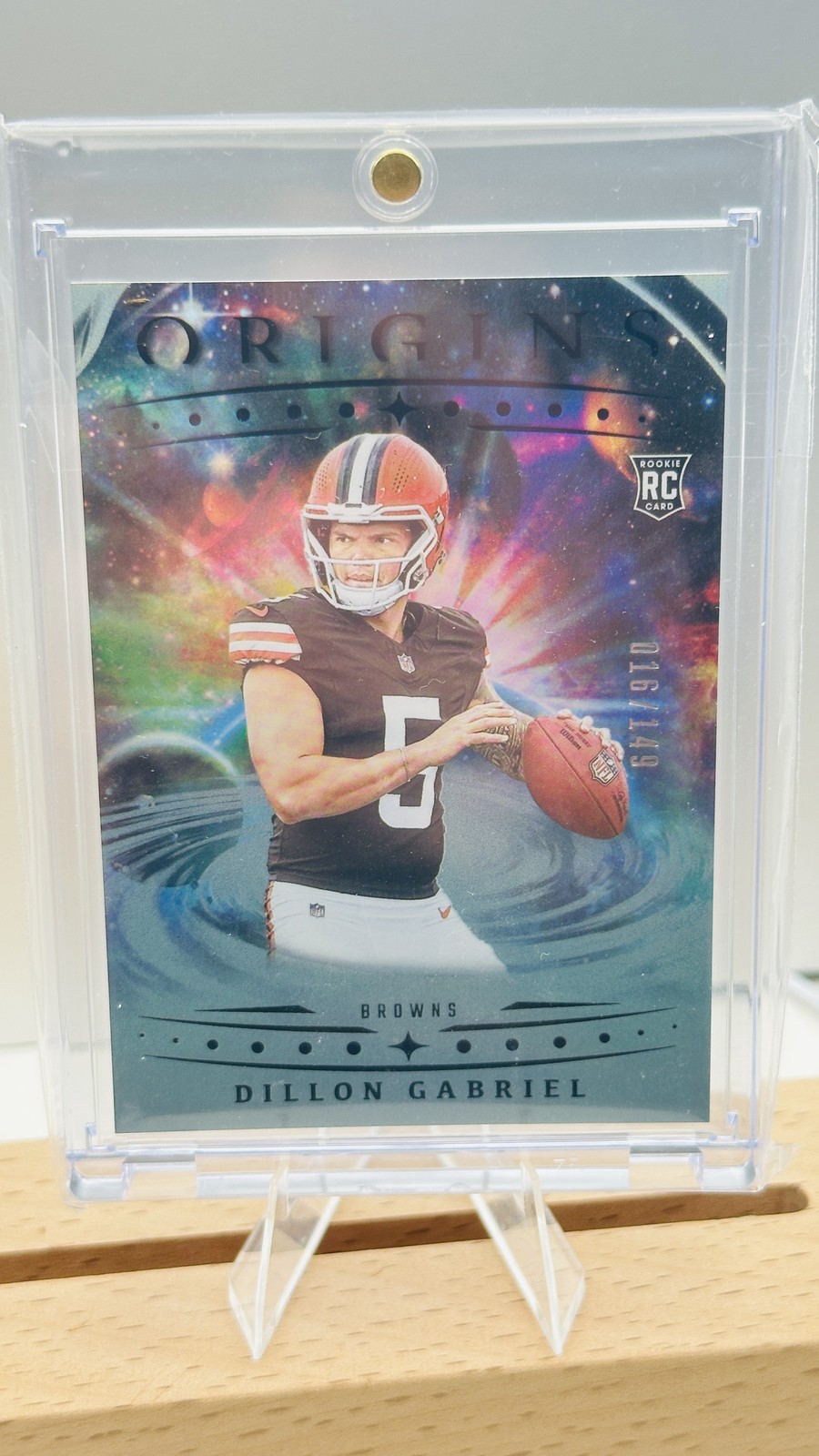 2025 Panini Origins #115 Dillon Gabriel Orange #/149