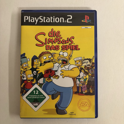 Die Simpsons   Das Spiel | PlayStation 2 | MIT ANLEITUNG | Komplett