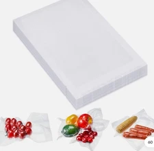100X Vacuum Sealer Bags Seal Embossed Food Saver Storage Package 8x12" 6x10"