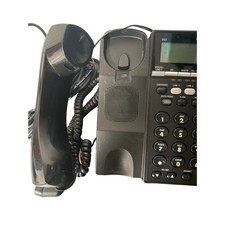 AT T 993 2-Line Phone w/Caller ID Charcoal Office / Business Corded Telephone