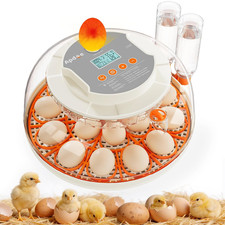 Egg Incubators for Hatching Eggs, Temperature and Humidity Control, Automatic Eg
