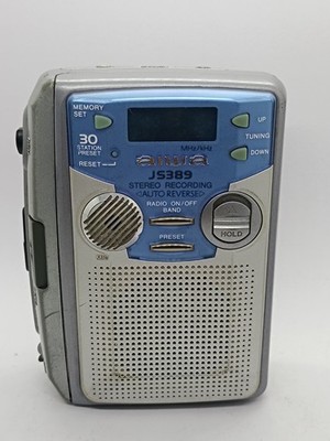 Aiwa GS 389 Walkman Cassette player works For Parts or repair