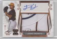 2023 Leaf Trinity Bronze Spectrum 17/99 Jairo Iriarte #PA-JI1 Patch Auto 1cn6