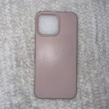 Pink Silicone Case with For iPhone 16 Pro Max