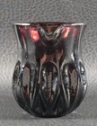 Boyd's Crystal Art Glass MINI PITCHER #35 PLUM 10-25-88 Deep Purple NOS — photo 3