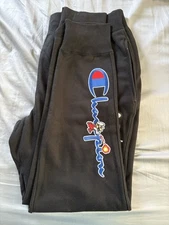 NEW Super Mario Bros Fire Flower Fire Power Reverse Weave Champion Sweatpants