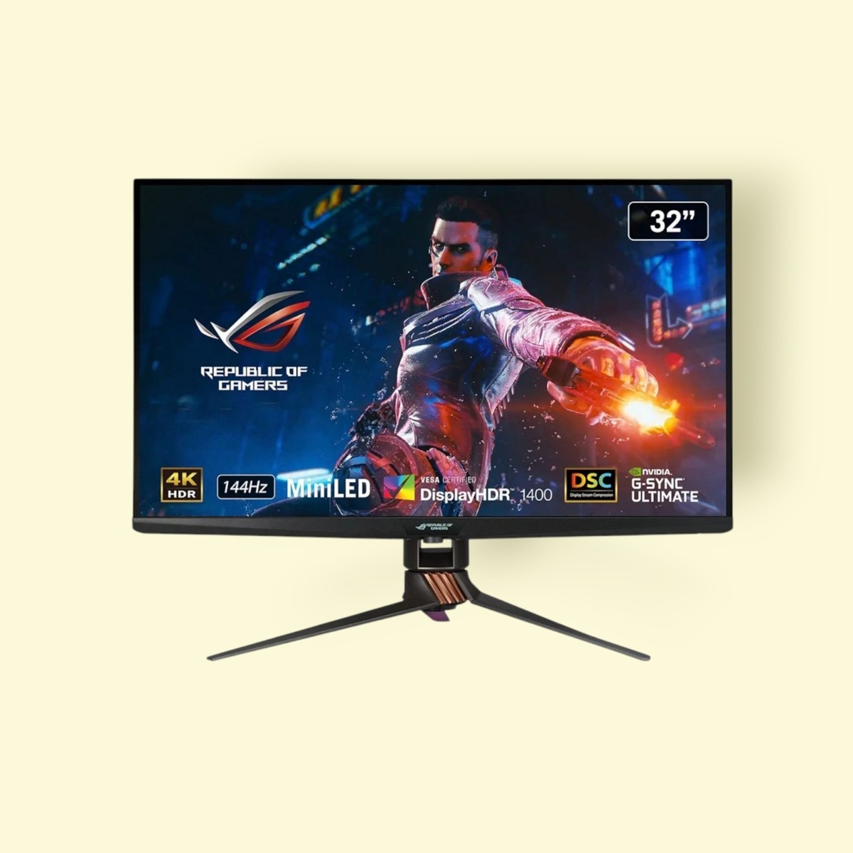 ASUS ROG Swift PG32UQXR 32” 4k UHD 160Hz GAMING MONITOR Mini