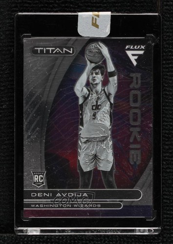 Deni Avdija #18 2020 Panini Flux Titan Rookies card