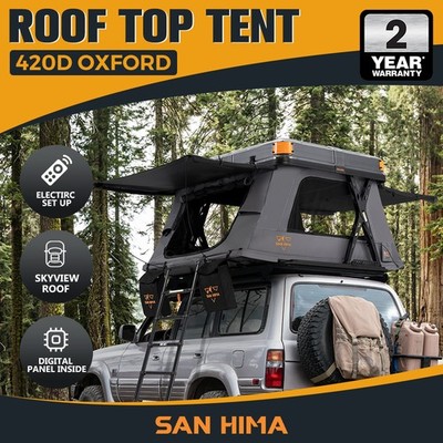 San Hima Kosci E-rise Electric Rooftop Tent Hardshell Automatic Outdoor Camping