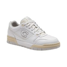 Women's COACH Soho Lace-Up Sneakers Optic White