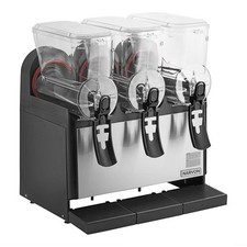 Triple 3 Gallon Bowl Refrigerated Beverage Dispenser - 115V