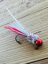 1/32oz Hand Tied Crappie Jigs Made In Bleeding Shad