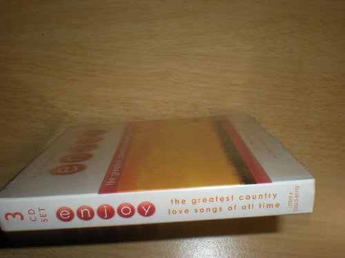 Enjoy The Greatest Country Love Songs Of All Time 3 Music CD Set New Sealed - Picture 3 of 3