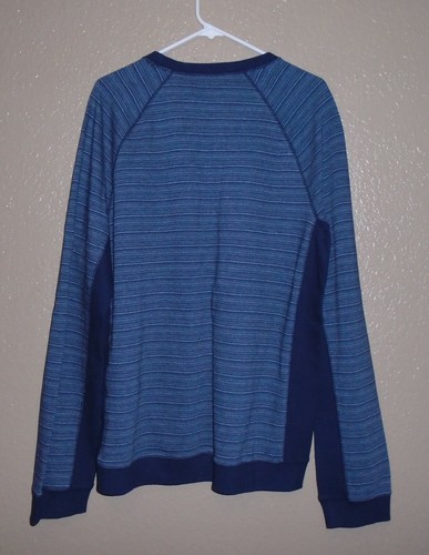 Marc Anthony Sweater Men's XL NWT Admirl Navy Blue Cotton Blend NWT - Bild 8 von 9