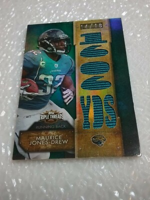 Maurice Jones-Drew 2012 Topps Triple Threads 1606 YDS #TTR-93 14/18
