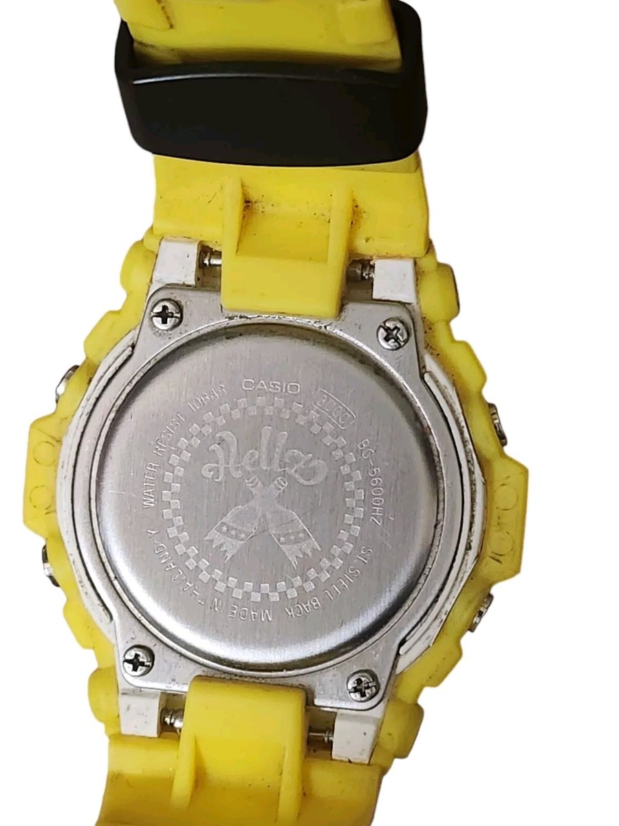 Casio Baby-G x Hellz Bellz Yellow Streetwear Watch Women display picture 2