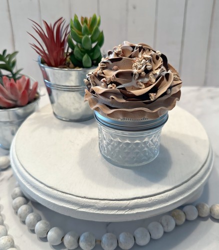DEZICAKES Mini Einmachglas Rocky Road Cupcake Vorratsglas - Bild 3 von 7