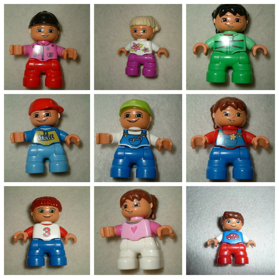 LEGO DUPLO - FIGUR / Männchen - JUNGE / MÄDCHEN / KIND - zum Aussuchen - Bild 2 von 4