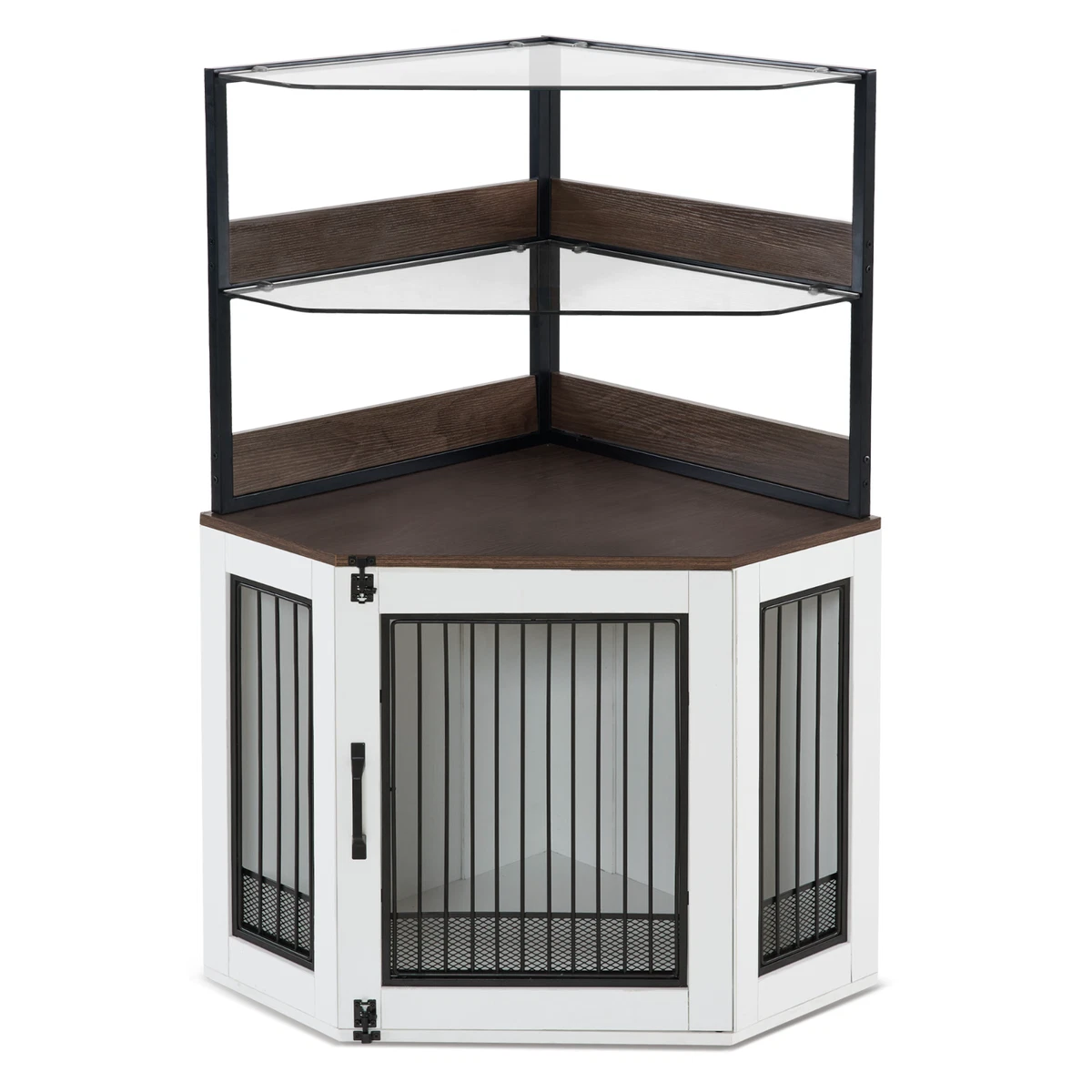 Diy corner cheap dog crate