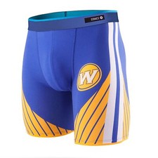  M201D16WAR.BLU Mens Stance NBA Golden State Warriors Boxer Brief Underwear