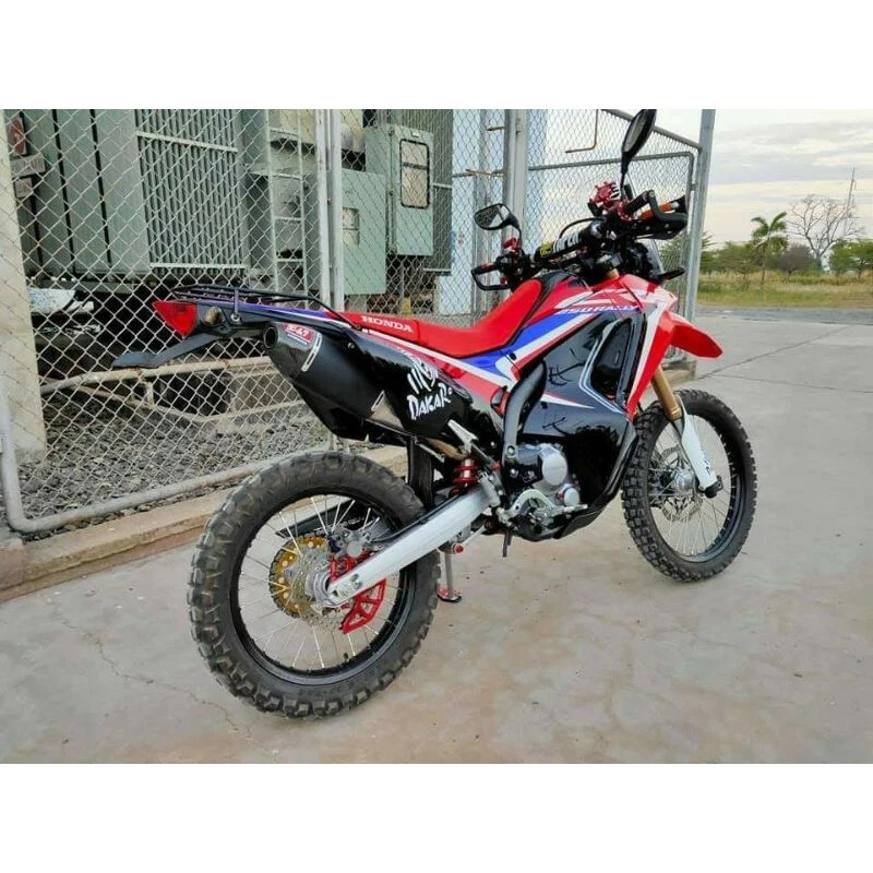 Rear Caliper Guard Disc Brake Rear CRF 250 L M CRF 300 Rally All Years Red Foto 4 de 4