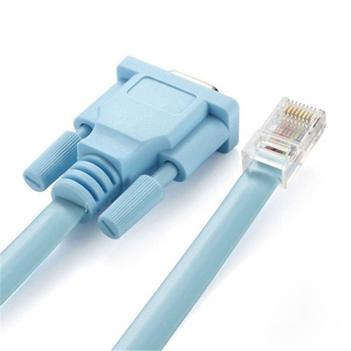 RJ45 DB9 LAN RS232 Serial Console Cable Networking Ethernet Adapter Computer - Photo 12/12