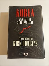 KOREA WAR AT THE 38TH PARALLEL (VHS) KIRK DOUGLAS BBC TV DOCUMENTARY