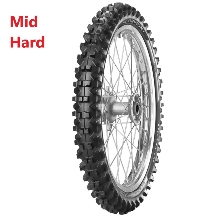 Motorcycle Tyre Pirelli SCORPION XC 80/100 -21 NHS 51R TT Front Md Hard Triumph - Image 3