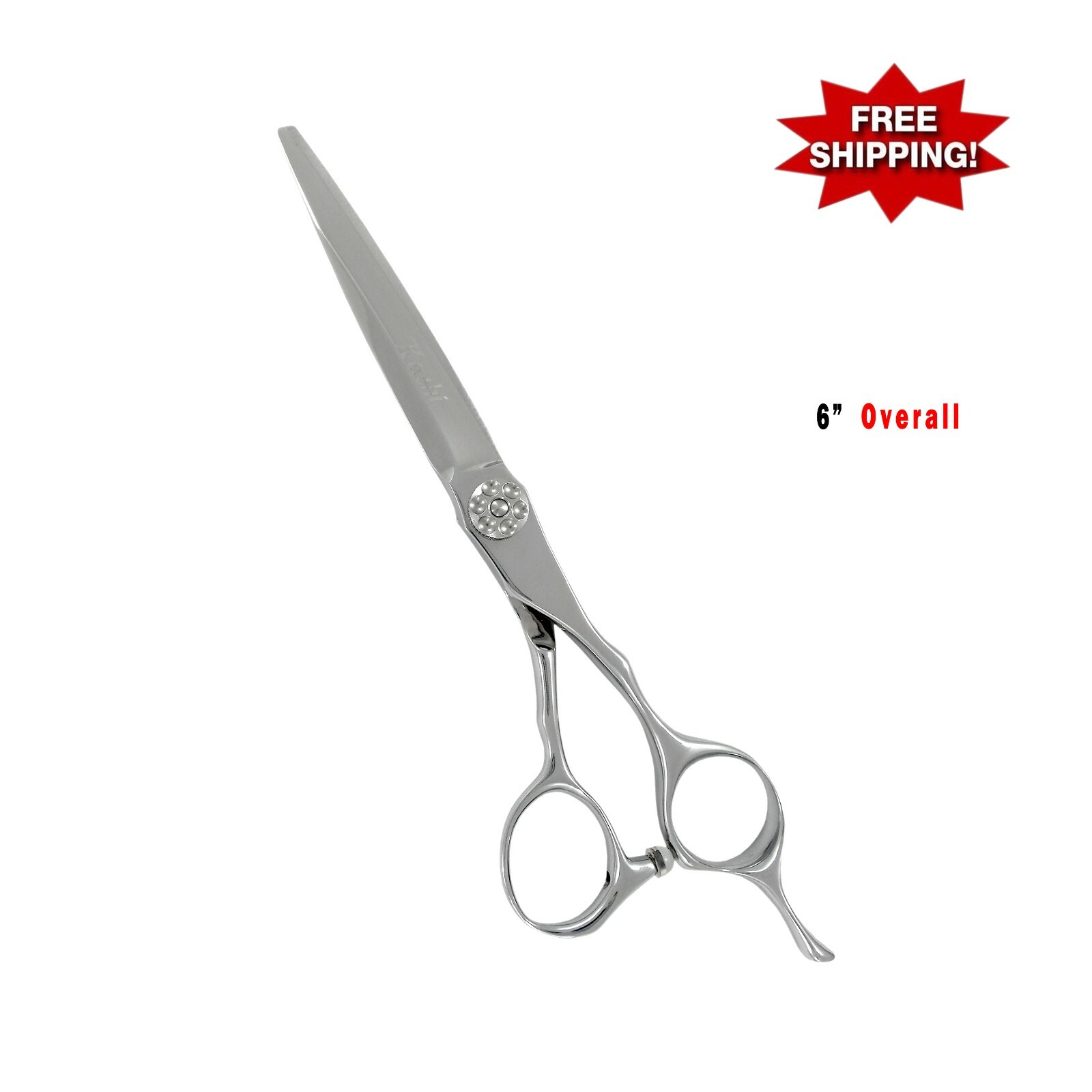 Kashi Professional Hair Cutting Barber Shears 6" Japanese Cobalt Steel