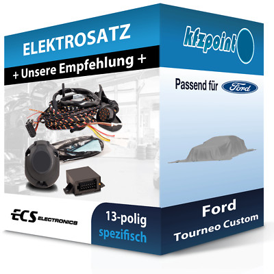 Für Ford Tourneo Custom 06.2016-12.2023 ECS E-Satz 13polig fahrzeugspezifisch