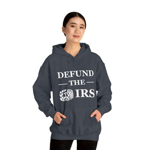 Defund the IRS Unisex Hoodie Sweatshirt, lustig Abolish the IRS Kapuzenpullover - Bild 88 von 101