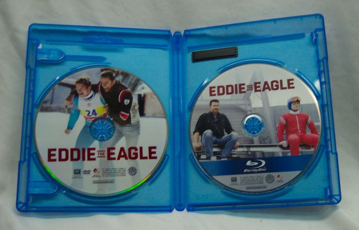 EDDIE THE EAGLE Blu-ray DVD Combo MOVIE Hugh Jackman Olympic