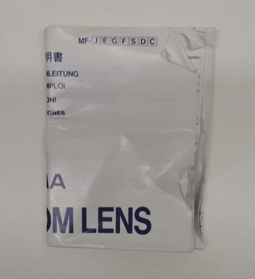 Sigma 24-50mm/f4-5.6 Macro UC MF Lens for Nikon (BRAND NEW!) - Image 2 of 3