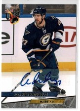 2012-13 Fleer Ultra Retro Hockey Alex Pietrangelo (Blues) Auto Card No. 93-26
