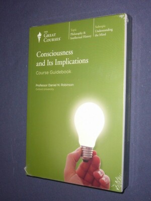 Teaching Co Great Courses DVDs :      CONSCIOUSNESS and its IMPLICATIONS   new