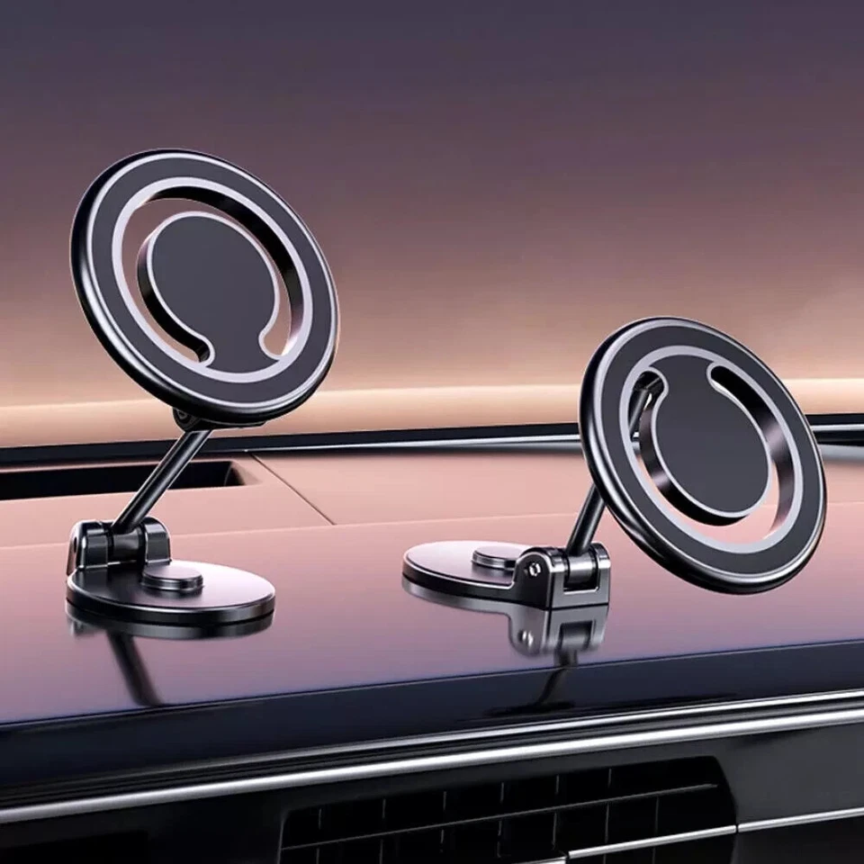 For iPhone 16 15 14 Pro Max Magnetic Car Phone Holder Mount MagSafe Compatible - Image 3 of 4