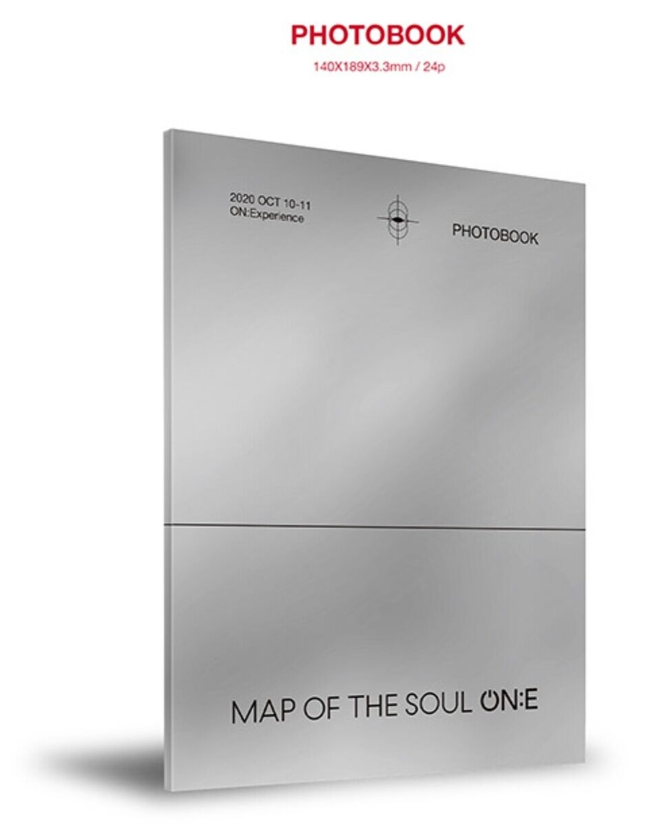 BTS MAP OF THE SOUL ON:E Bluray Official photo book disc all full 