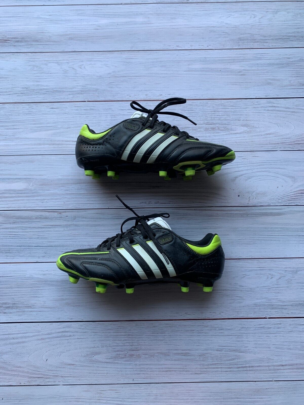 Adidas AdiPure 11Pro TRX FG leather football boots soccer cleats Size US UK7.5 | eBay