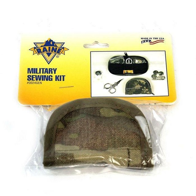 Raine Military Sewing Kit Camo Multicam Olive Black Shipsn24hrs 137 for