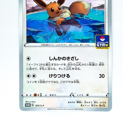 【PSA10】イーブイ　ジムプロモ　075/S-P 2020年 Eevee 075/S-P GYM PROMO - Pokemon Card Japanese | eBay