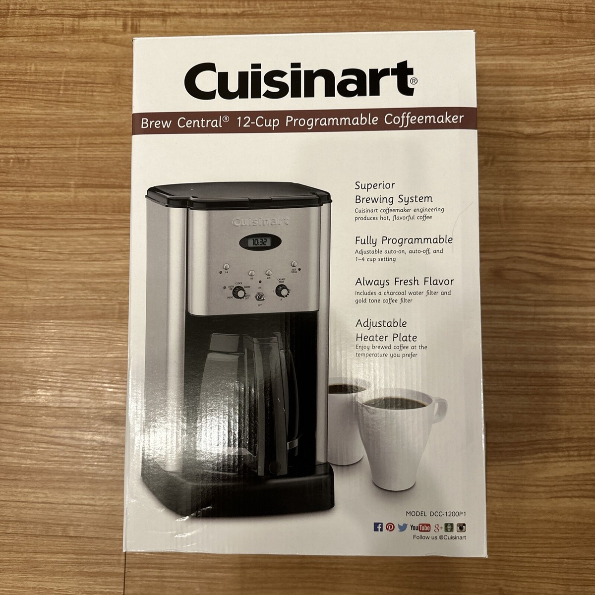 Cuisinart Brew Central Cuisinart Coffee Maker Instructions