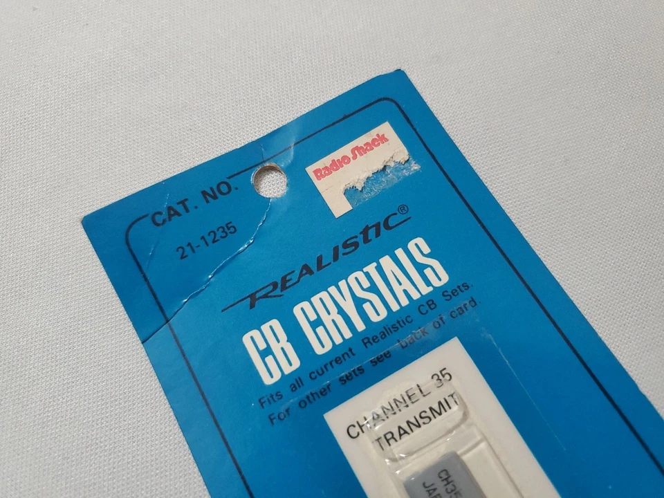 De colección Nuevo de Lote Antiguo Realista 21-1235 Canal 35 Transmisión y Recibe Cristales CB Foto 2 de 4