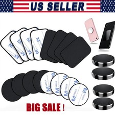 Metal Plates Adhesive Sticker Replace For Magnetic Car Mount Phone Holder Lot
