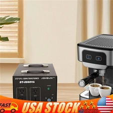 Heavy Duty 5000W Voltage Transformer Step Up/Down 110V to 220V Converter