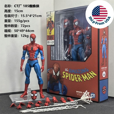 CT Toys MAFEX No.185 SPIDER-MAN CLASSIC COSTUME Ver. 1/12 Action