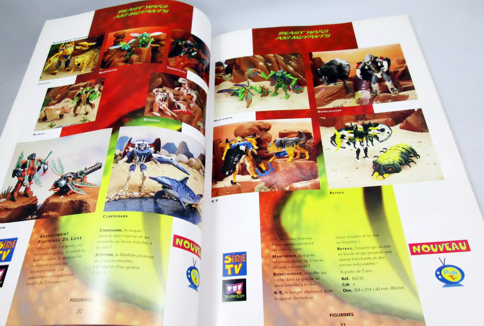 Catalogue professionnel Hasbro France 1998 (My Little Pony, Action Man, Batman, 4