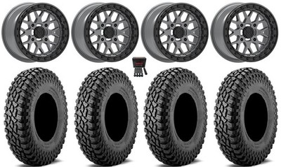 Valor V07 Beadlock 15'' Wheels Gr 32'' Incursion A/T Tires Can-Am Maverick X3