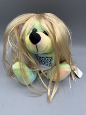 Vintage The Brady Bunch Bear Marcia Plush 8  NWT Long Hair