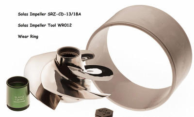 OPEN BOX Solas Sea Doo 4Tec 215 Impeller SRZCD1318A W Wear Ring  Tool GT G1N